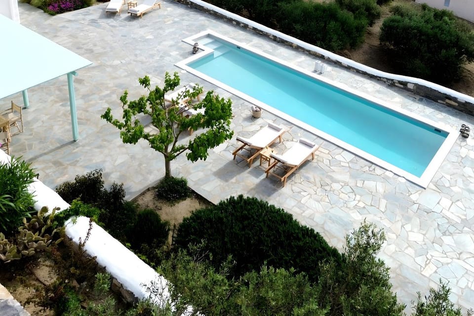 Patio, Day, Garden, Garden view, Pool view, Swimming pool, sunbed