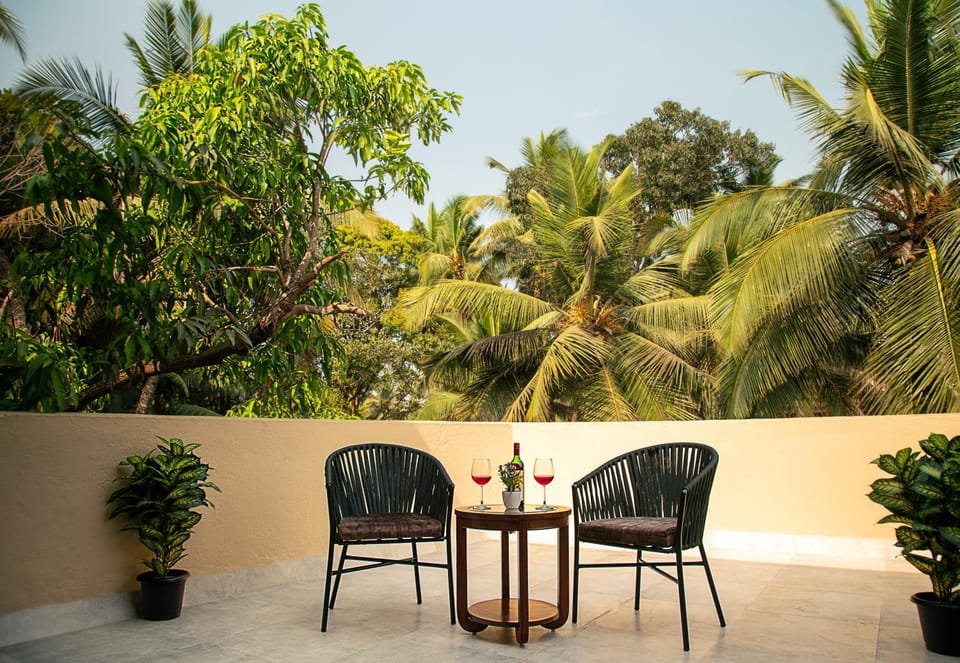 View (from property/room), Balcony/Terrace, Seating area