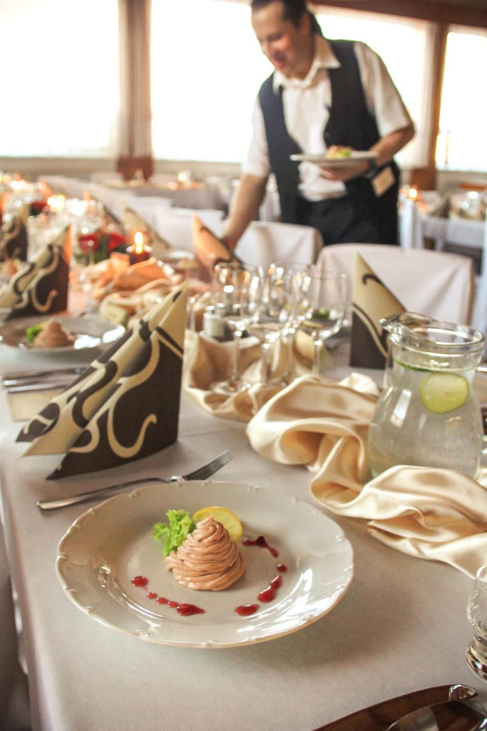 Food close-up, Meeting/conference room