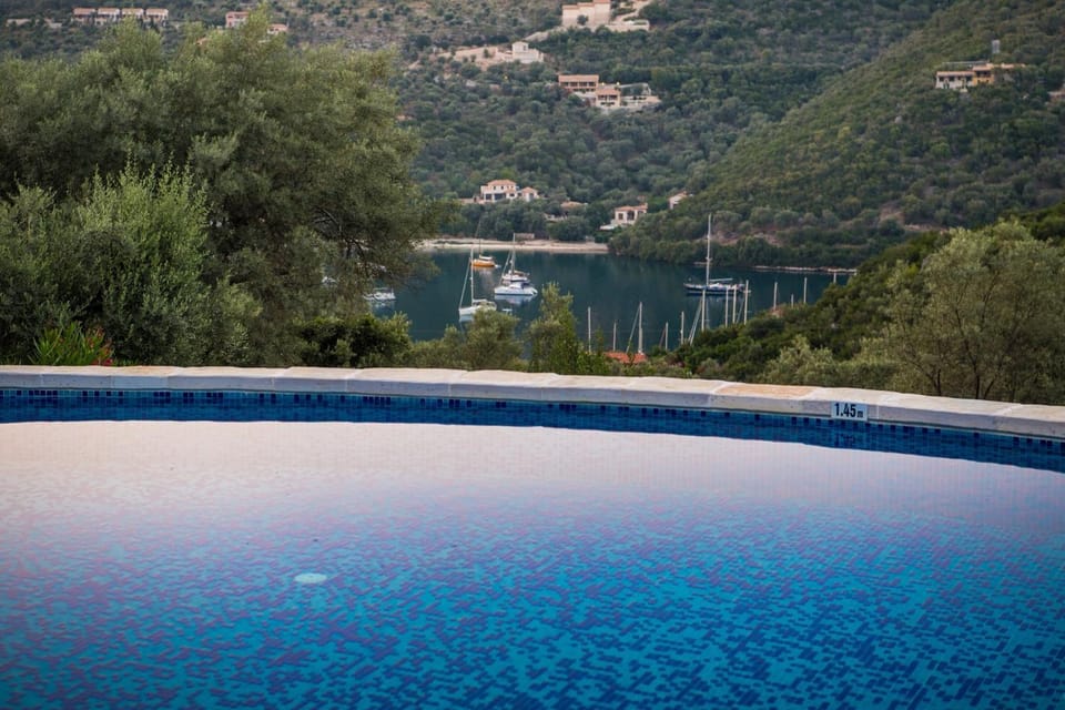Natural landscape, Pool view, Swimming pool