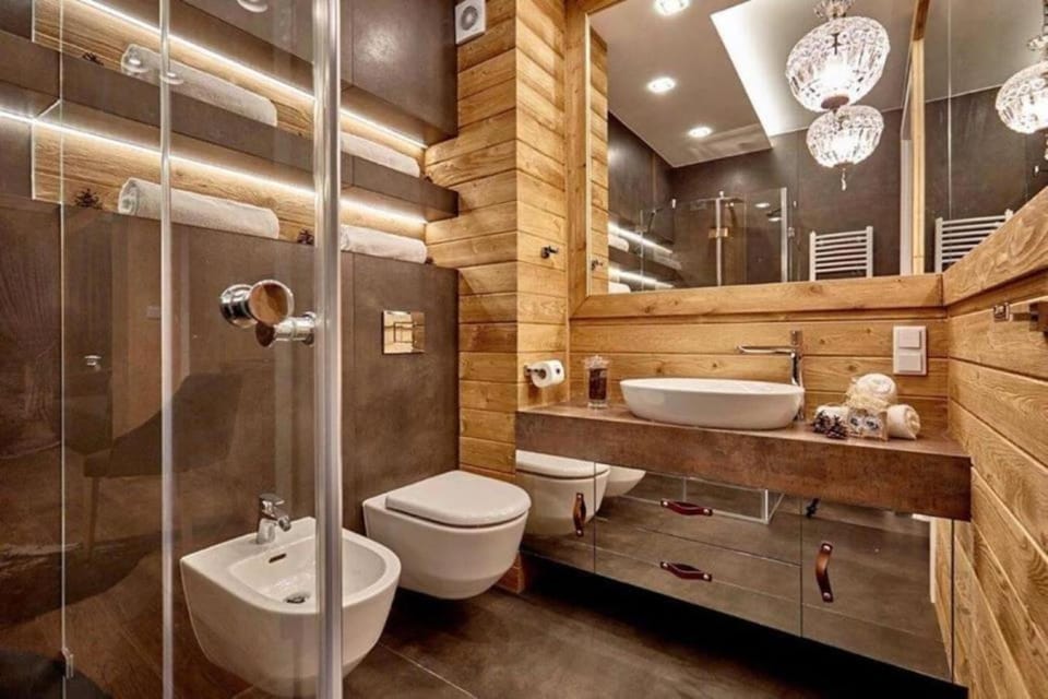 Shower, Toilet, Bathroom, towels