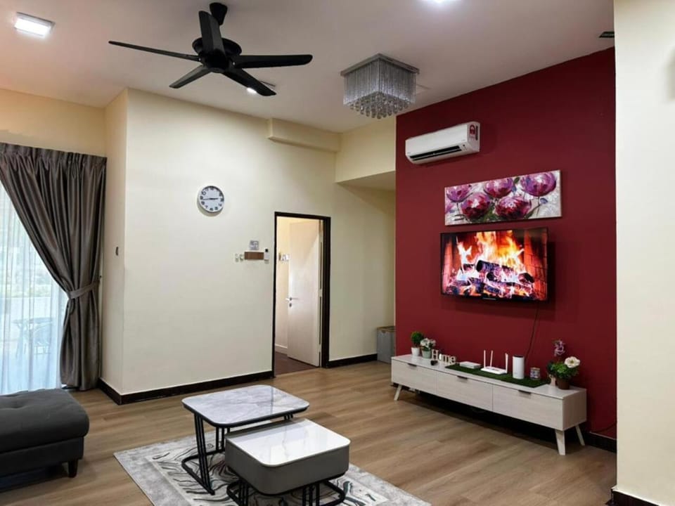 Property building, Living room, air conditioner