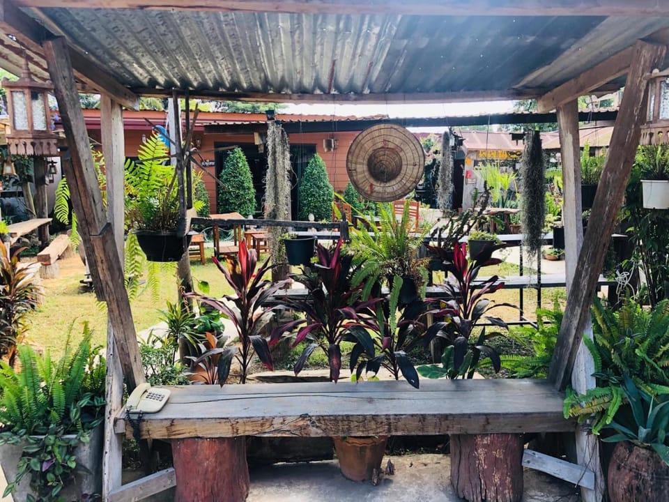 JJ at Chiangkhan Inn in Vientiane Province, Laos