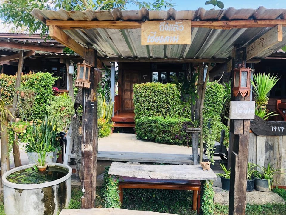 JJ at Chiangkhan Inn in Vientiane Province, Laos