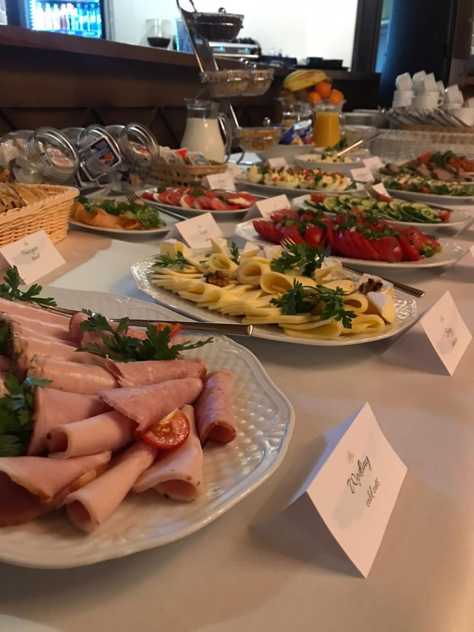 Buffet breakfast