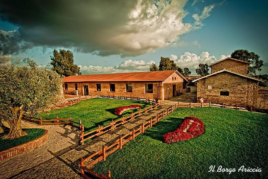 Property building, Garden view
