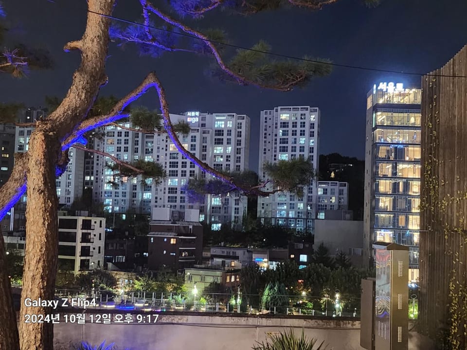 Night, City view