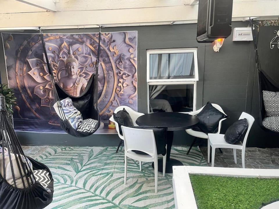 Patio, Seating area, Dining area