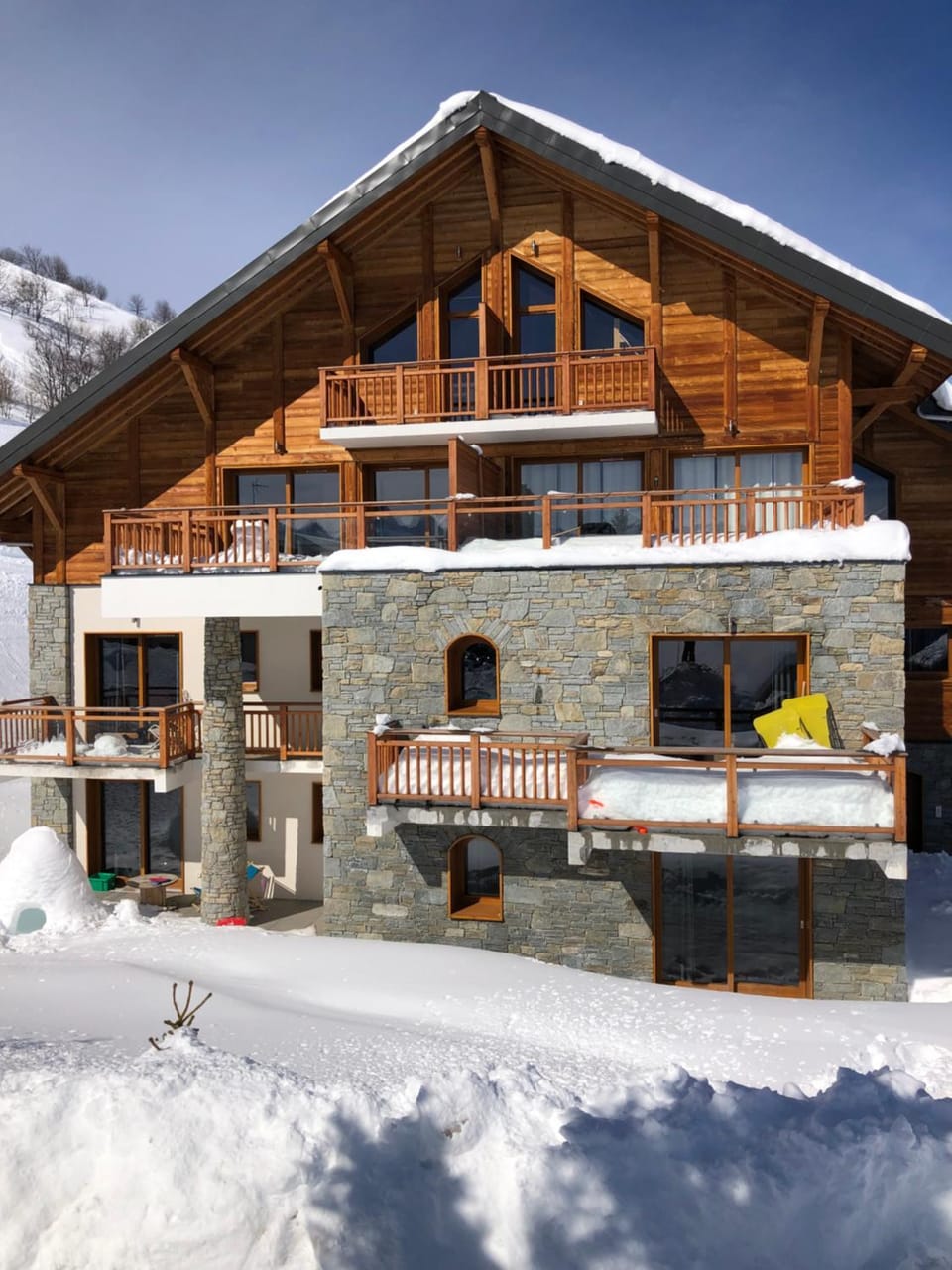 Chalet Skiopied Apartment in Villarembert