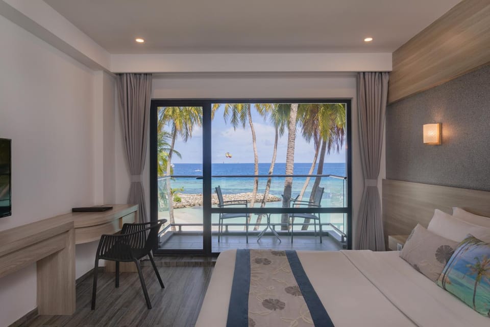 Bedroom, Sea view
