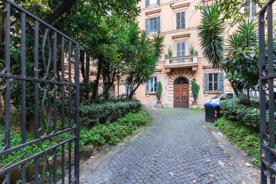 Property building, Garden