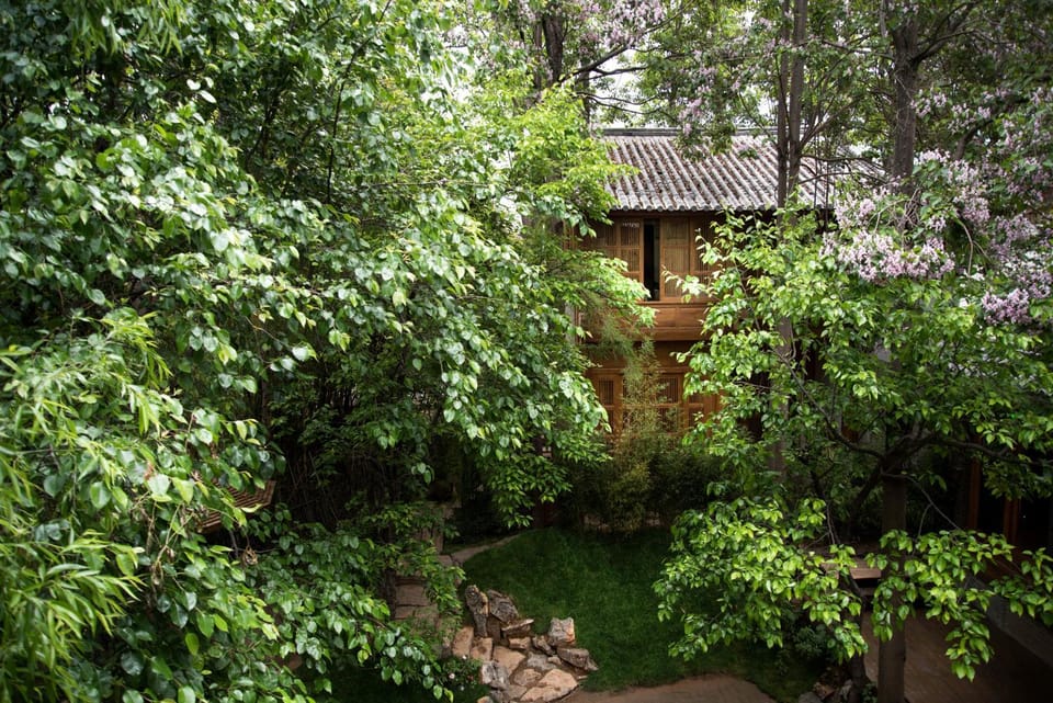 Property building, Garden