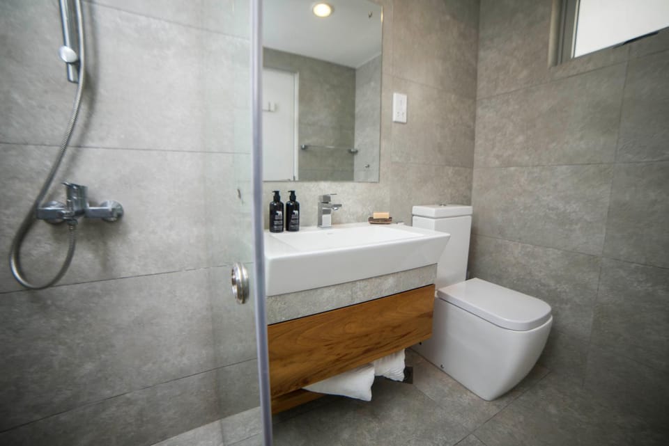Shower, Toilet, Bathroom, towels