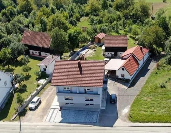 Property building, Day, Natural landscape, Bird's eye view, Parking
