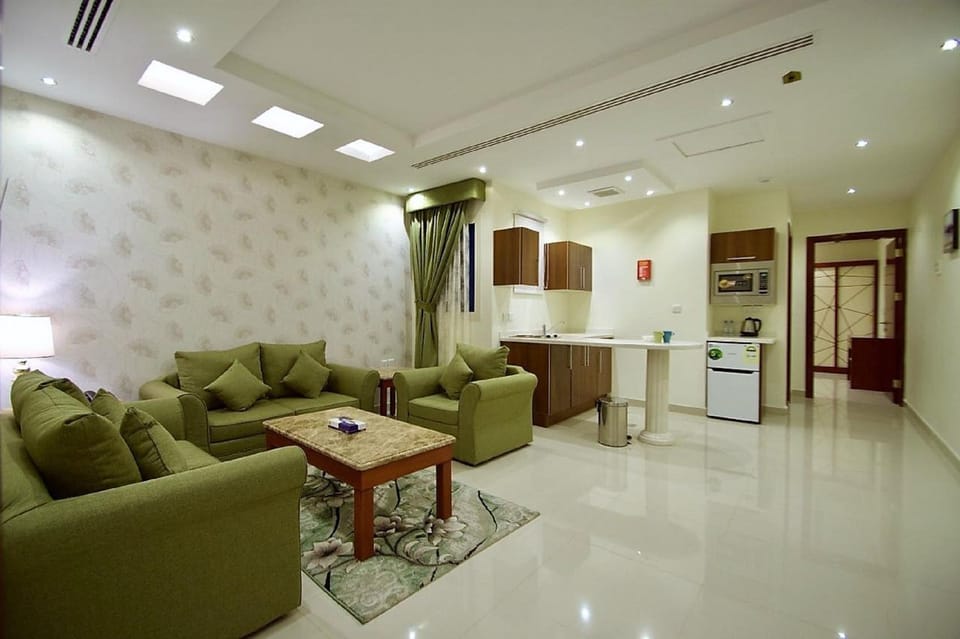 Living room, On site