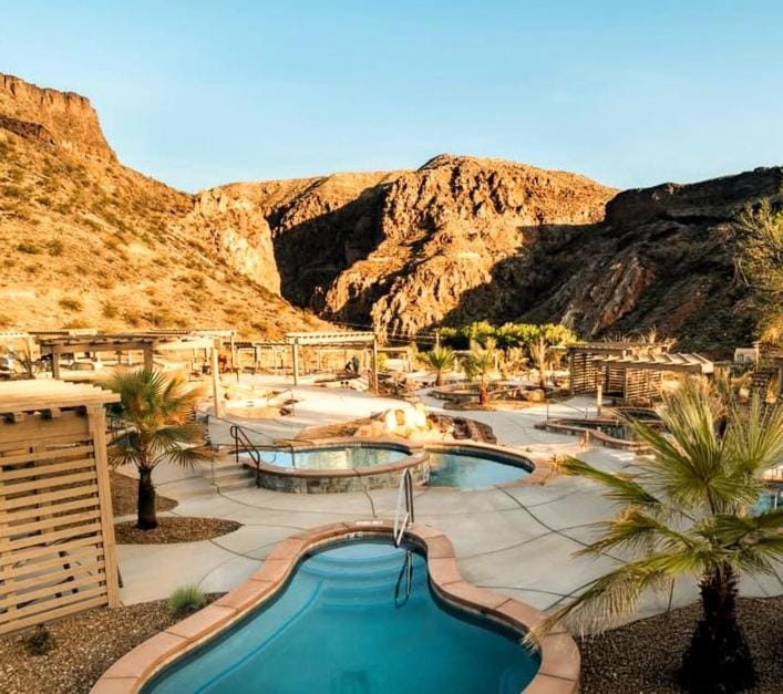 Nearby landmark, Hot Spring Bath
