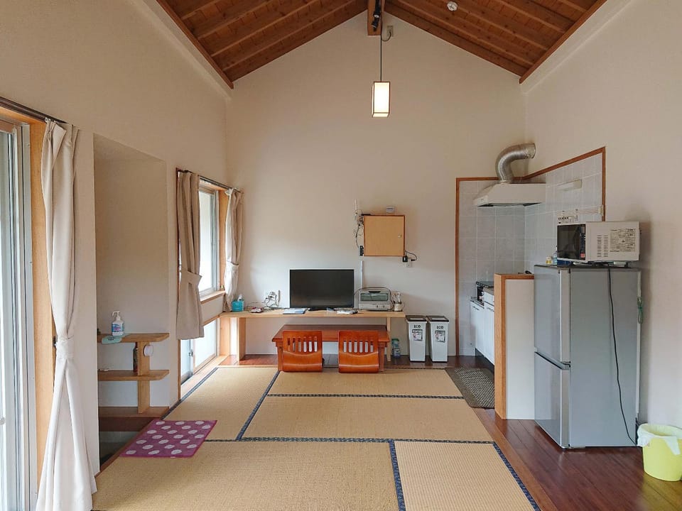 Kitchen or kitchenette, Living room