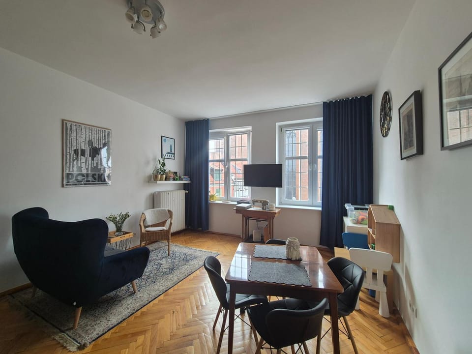 Apartment in Old Town - view of Mariacki Church Apartment in Gdansk