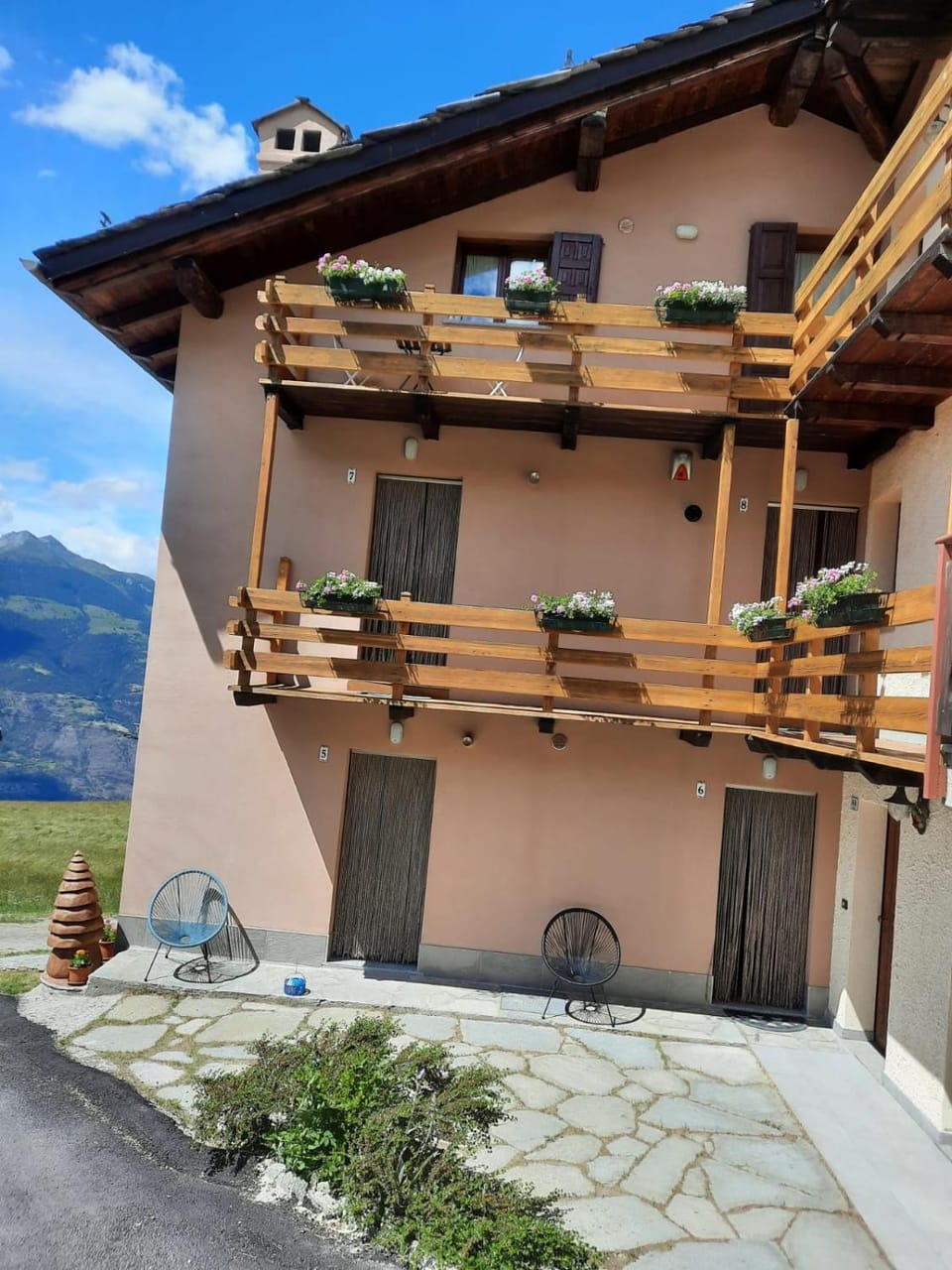 Property building, Summer