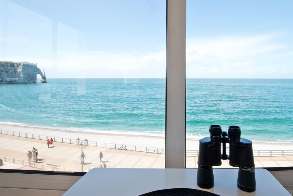 The Best View 120M2 Panoramic View Private Garage Apartment in Étretat