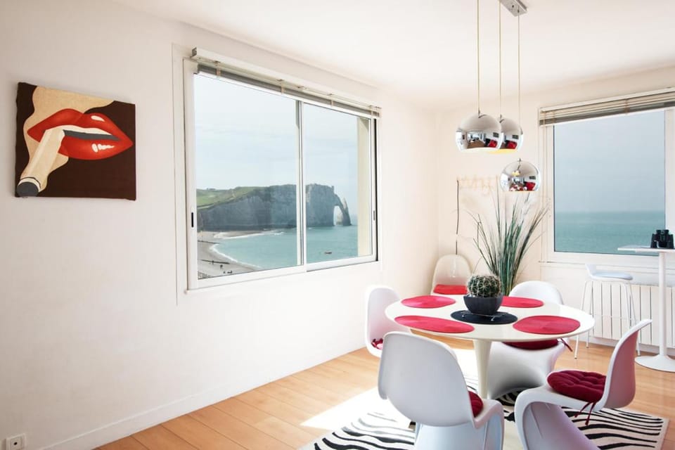 The Best View 120M2 Panoramic View Private Garage Apartment in Étretat