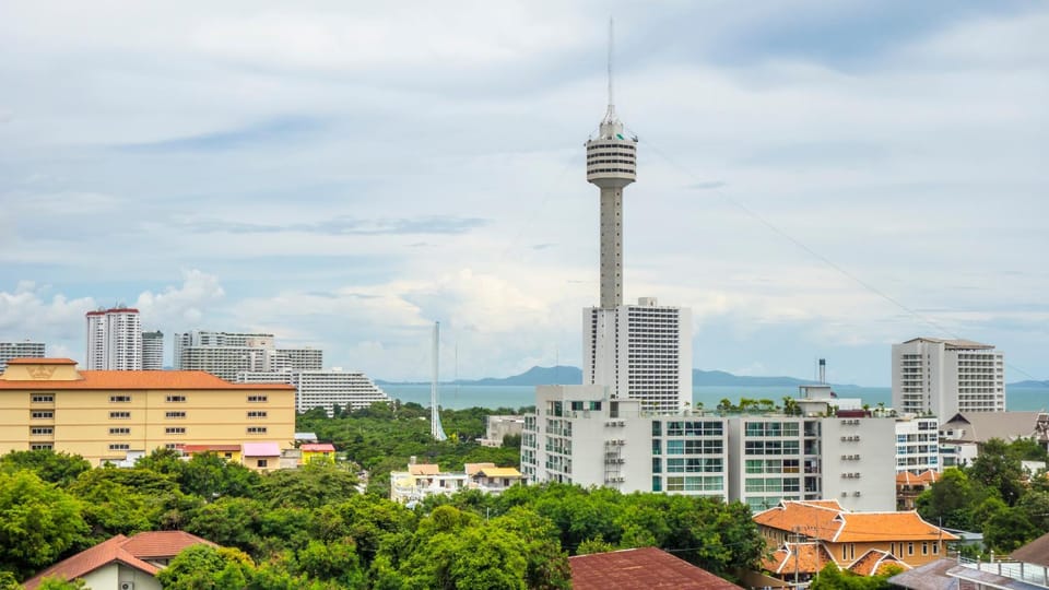 View (from property/room), Balcony/Terrace, City view, Landmark view, Mountain view