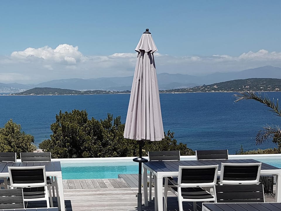 Day, Summer, On site, Pool view, Street view, Swimming pool