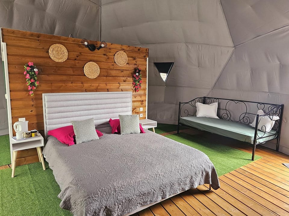 Domaine de l'Anse dome avec spa privé Luxury tent in Réunion