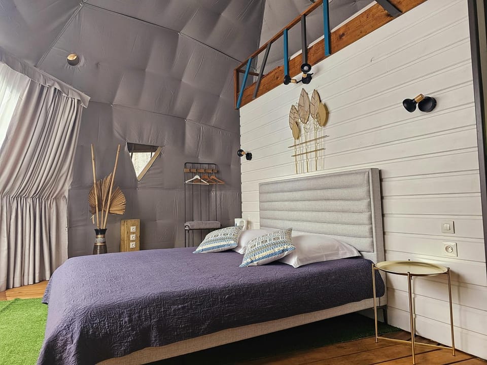 Domaine de l'Anse dome avec spa privé Luxury tent in Réunion