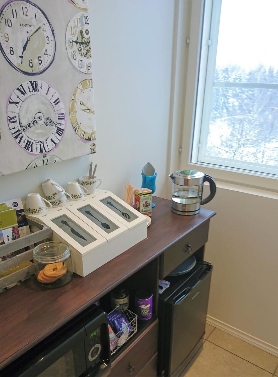 Coffee/tea facilities, Kitchen or kitchenette