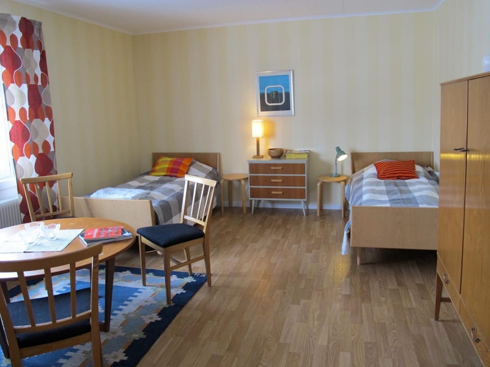 Bathroom, Seating area, Bedroom