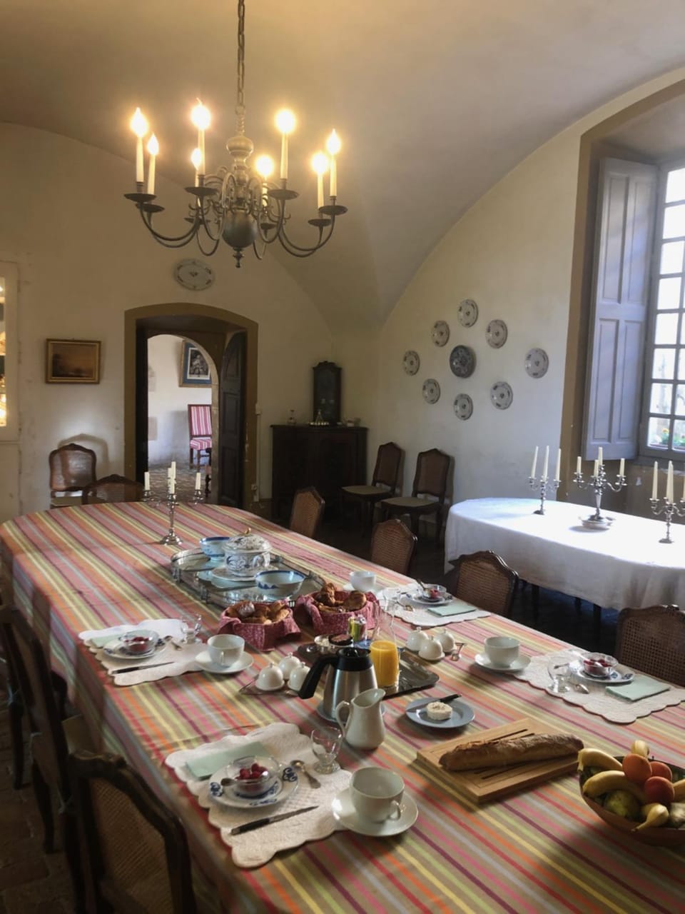 Dining area, Breakfast