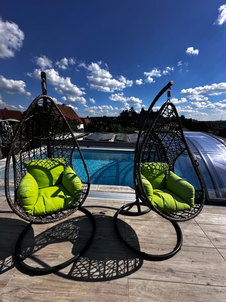 Day, Seating area, Landmark view, Pool view, Swimming pool, sunbed
