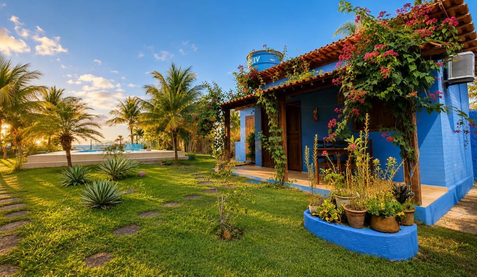 Bedroom, Garden view, Pool view