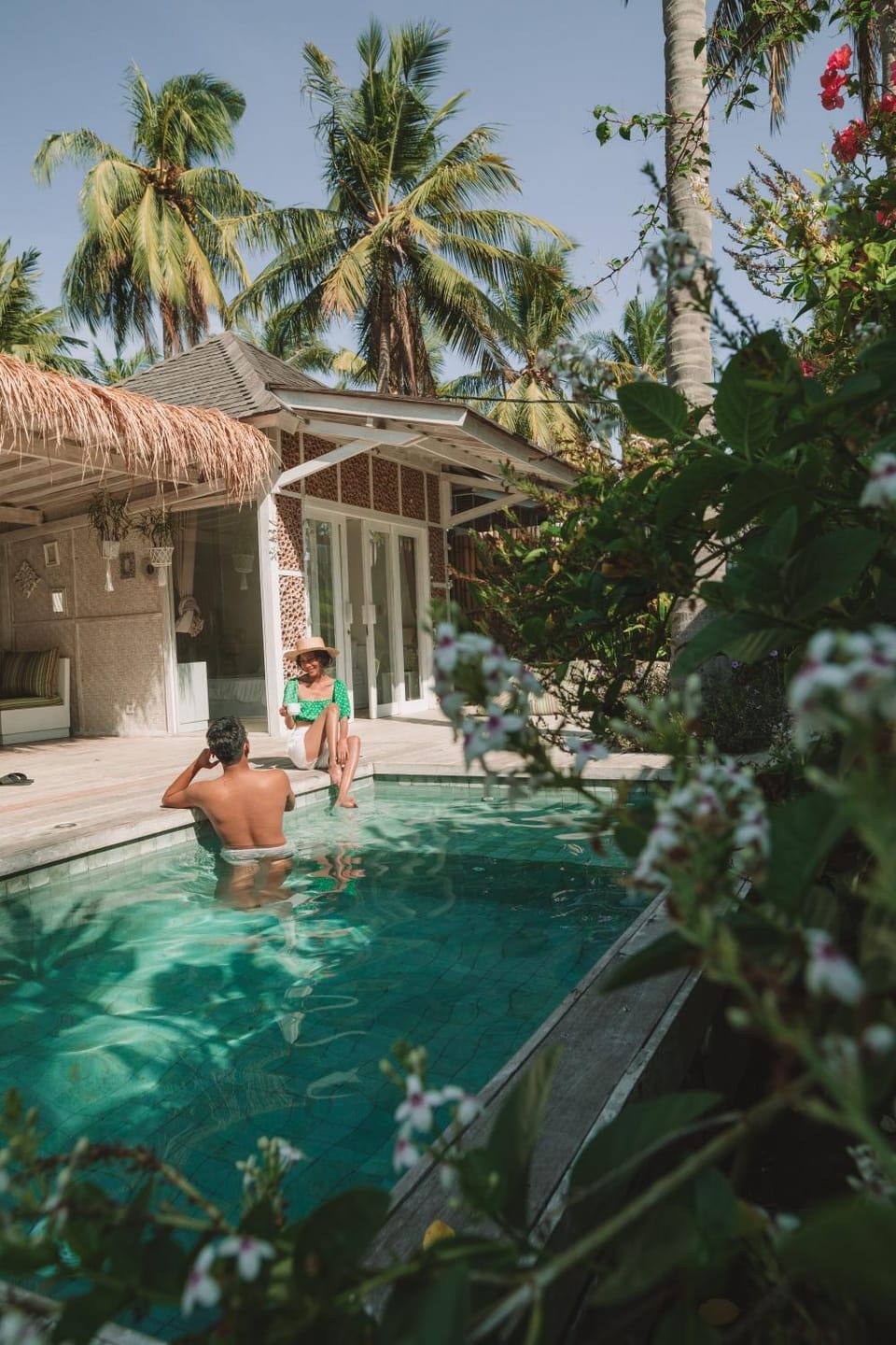 Property building, Natural landscape, Swimming pool