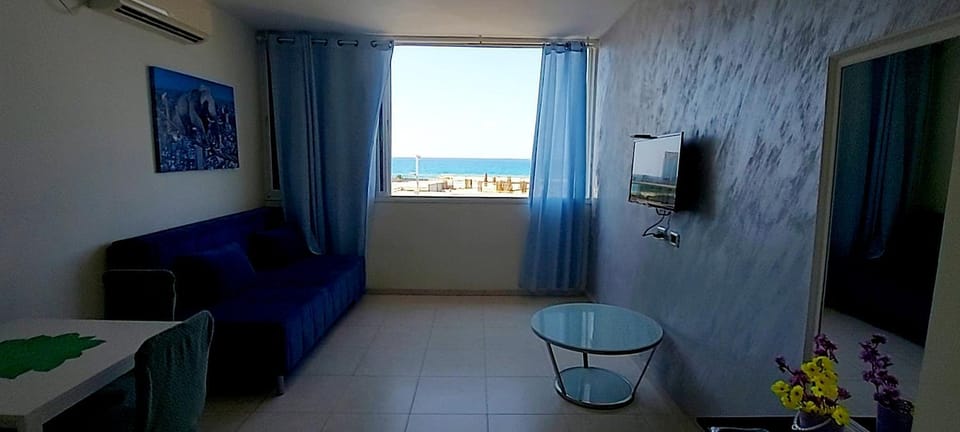 Living room, Seating area, Sea view