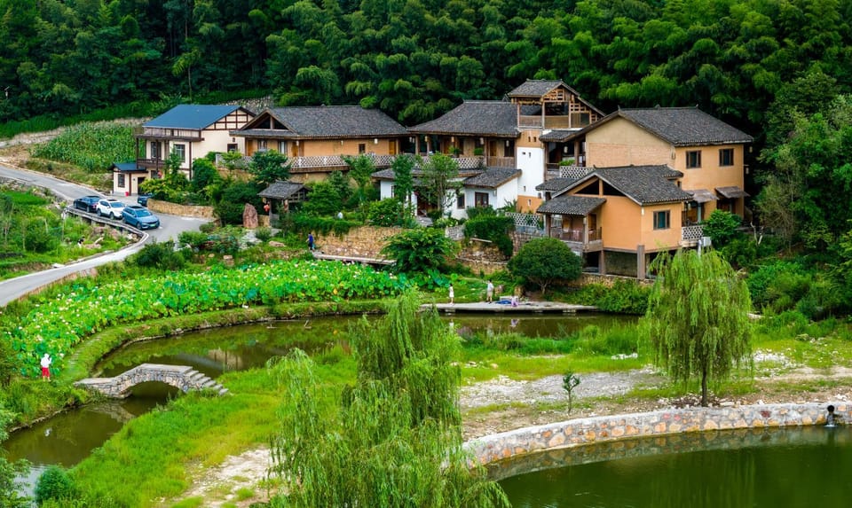 Property building, Summer, Garden view, Lake view, Inner courtyard view