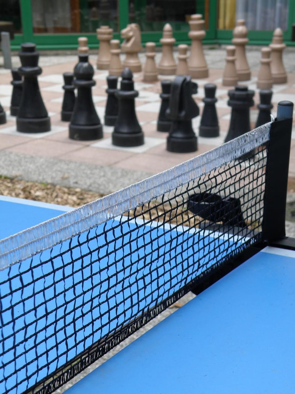 Patio, Activities, Table tennis, Entertainment