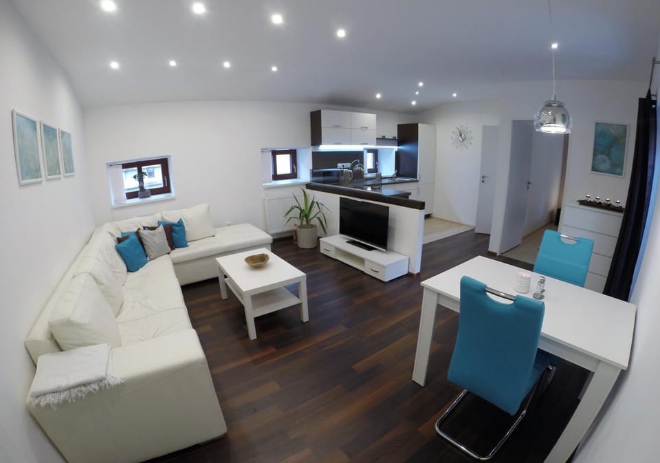 Living room, Seating area, Dining area