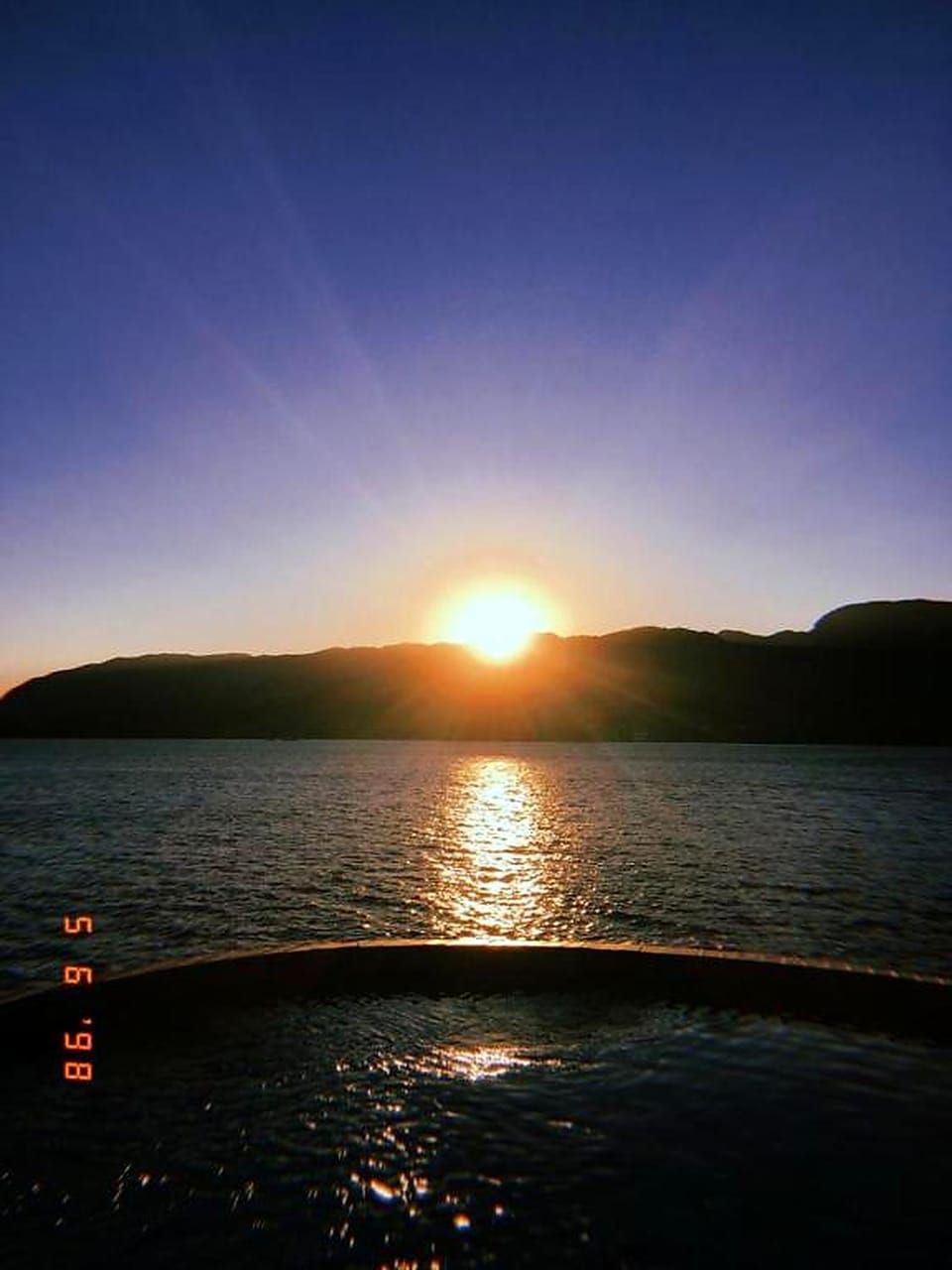 Sea view, Sunset