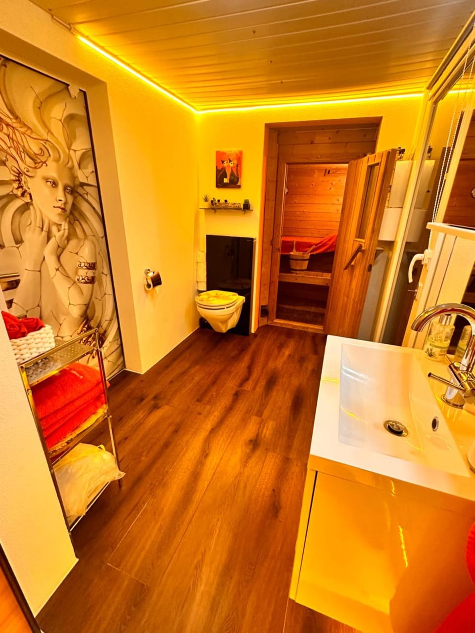 Sauna, Bathroom