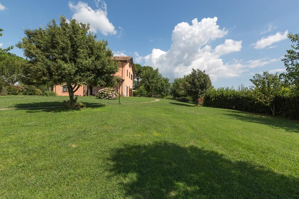 Facade/entrance, Garden view