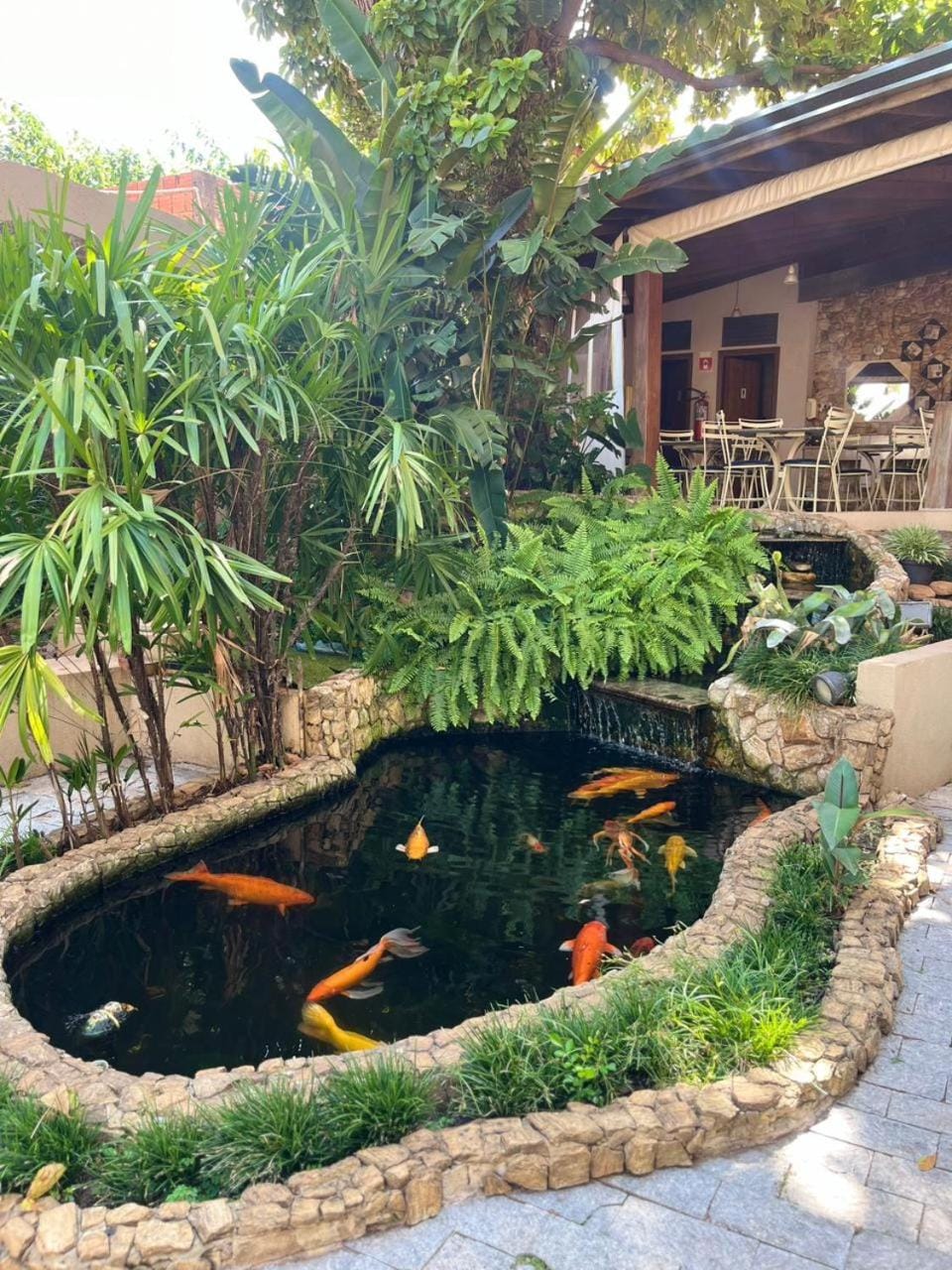 Property building, Garden