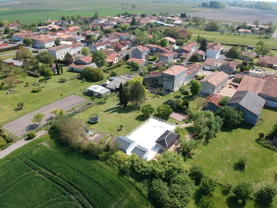 Neighbourhood, Natural landscape, Bird's eye view