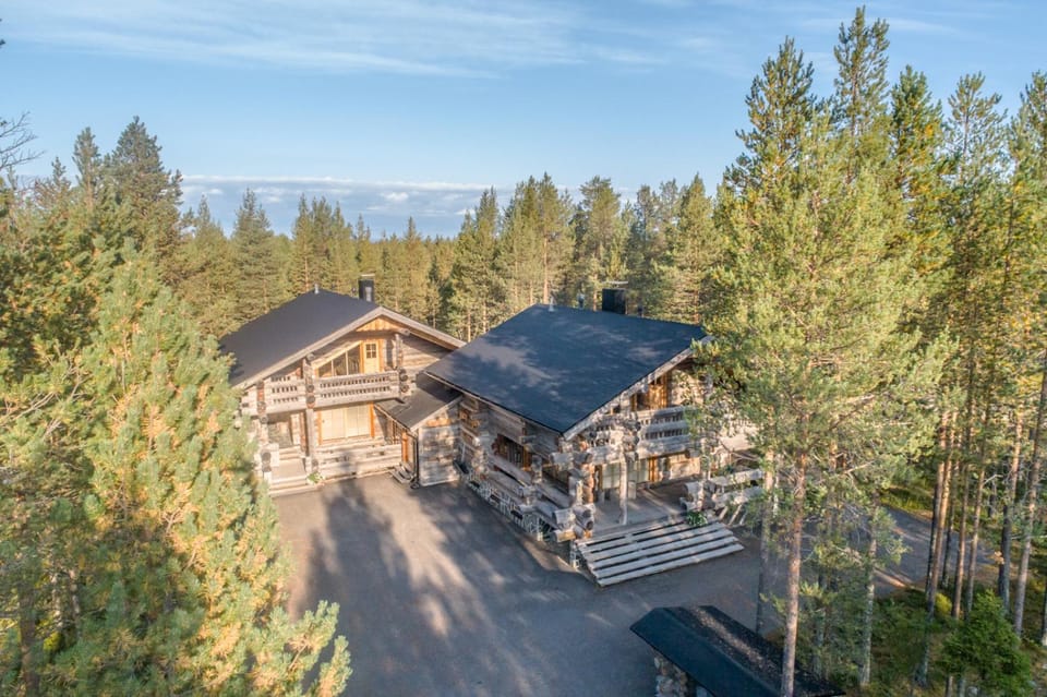 Property building, Bird's eye view, Summer