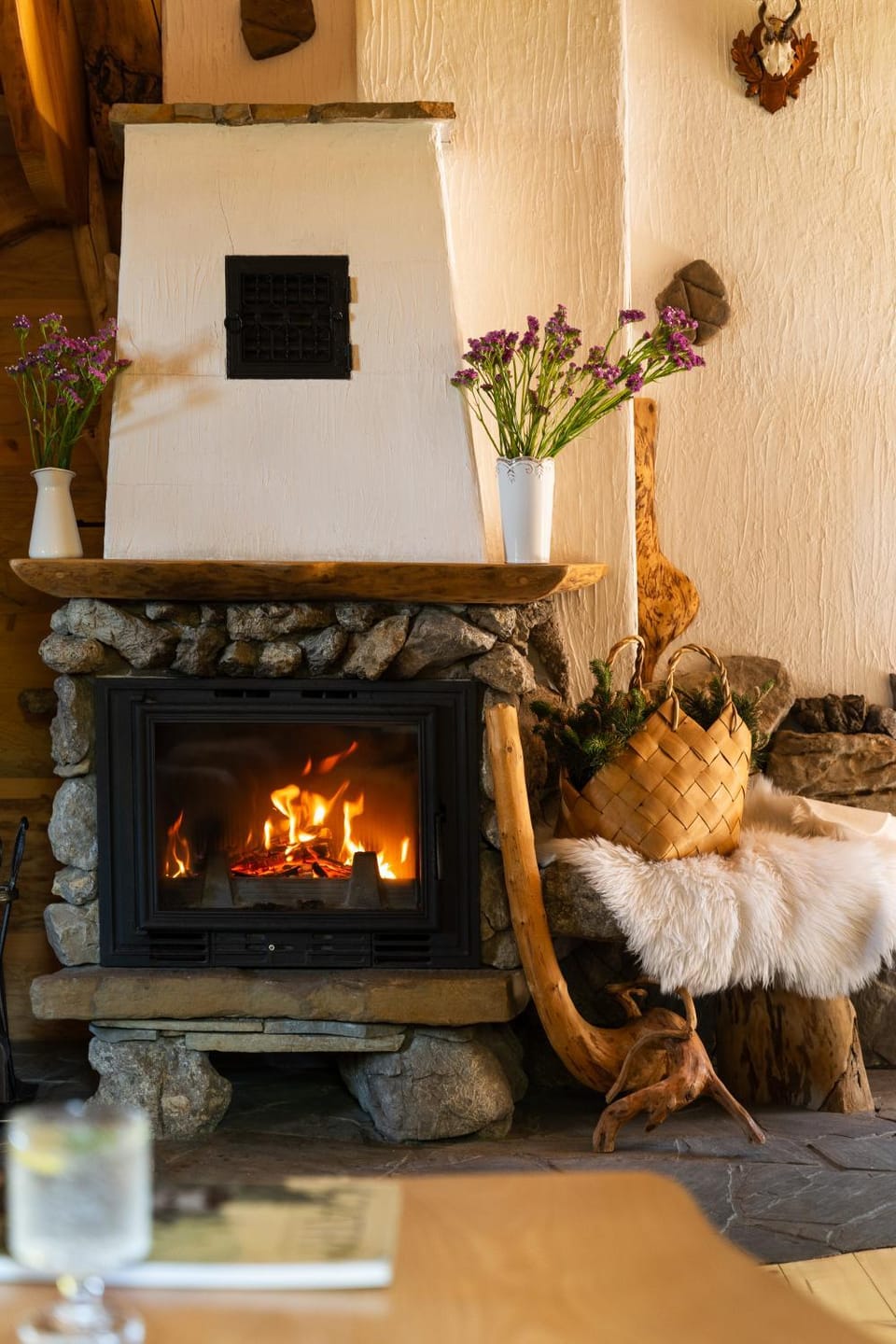 fireplace