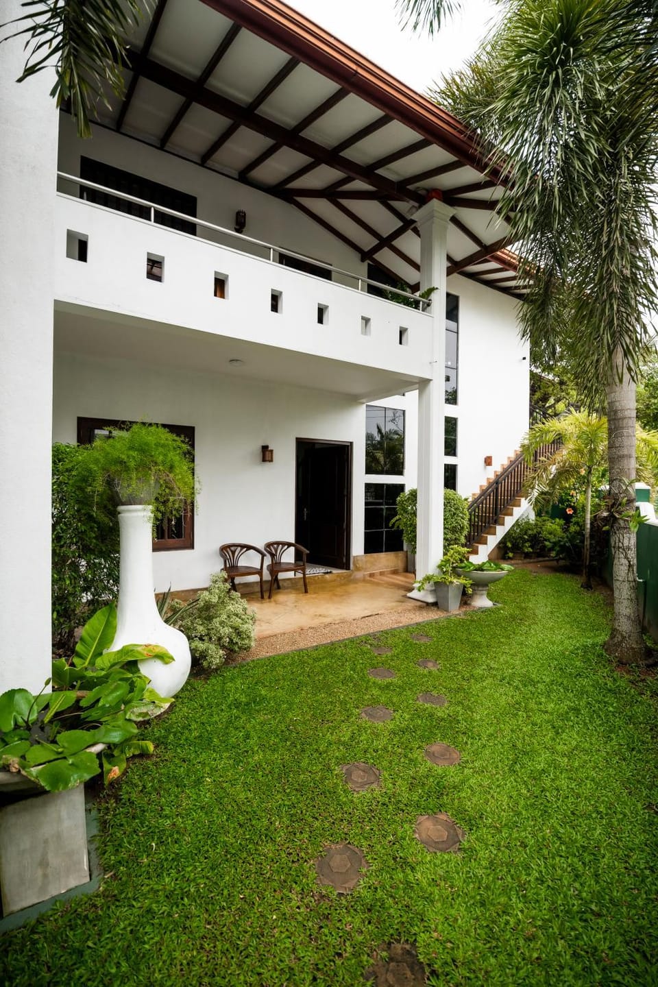 Property building, Garden
