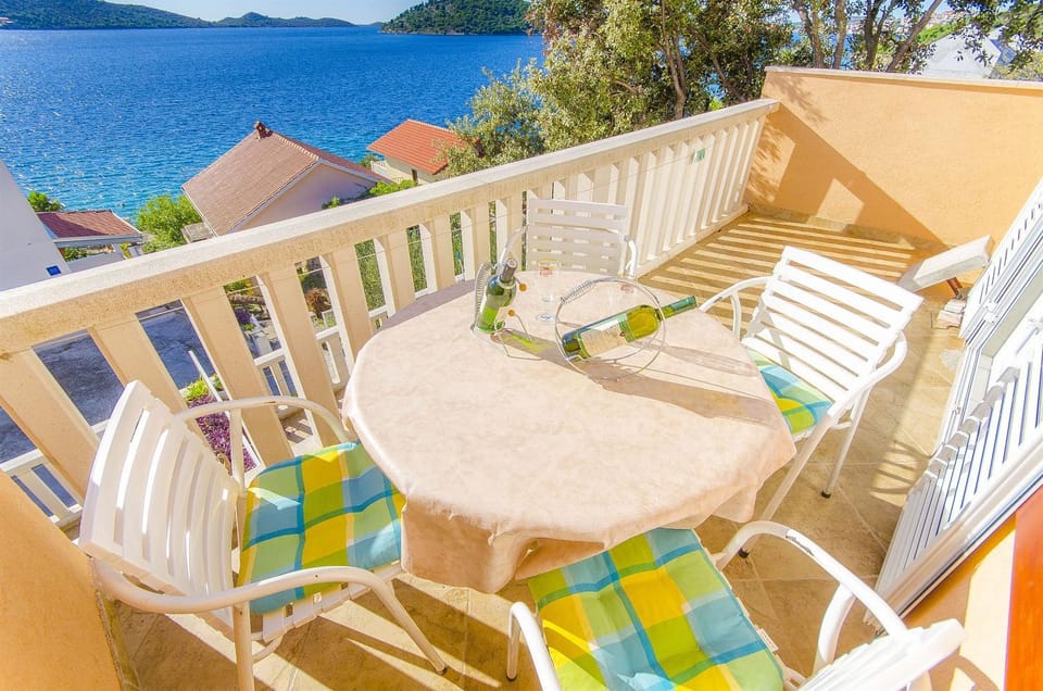 View (from property/room), Balcony/Terrace, Sea view