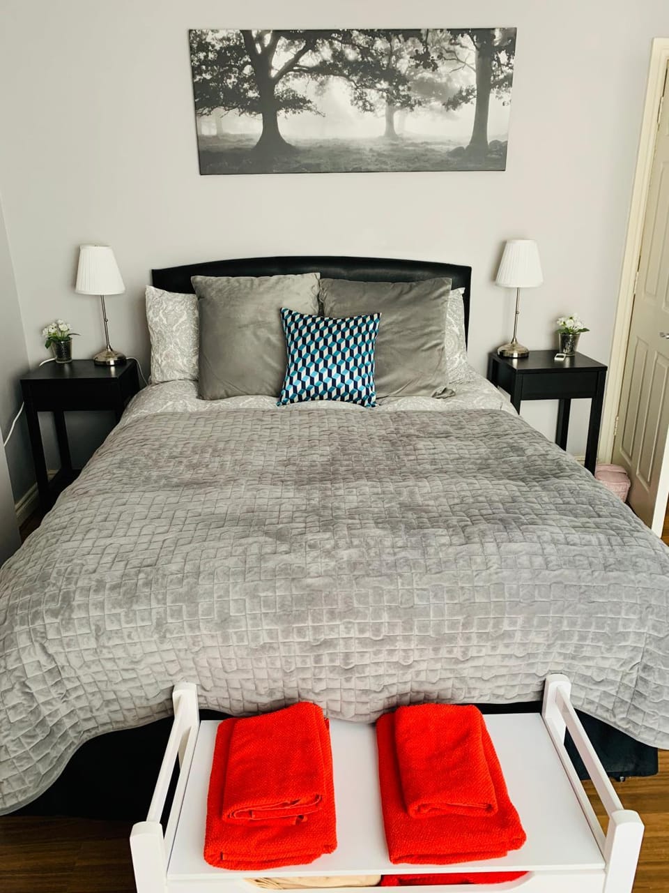 Bed, Bedroom