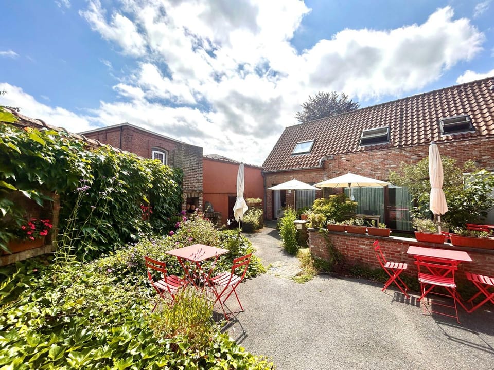 Property building, Garden, Garden view
